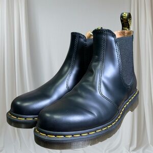 Dr. Martens Smooth Black Leather Boots 2976 YS